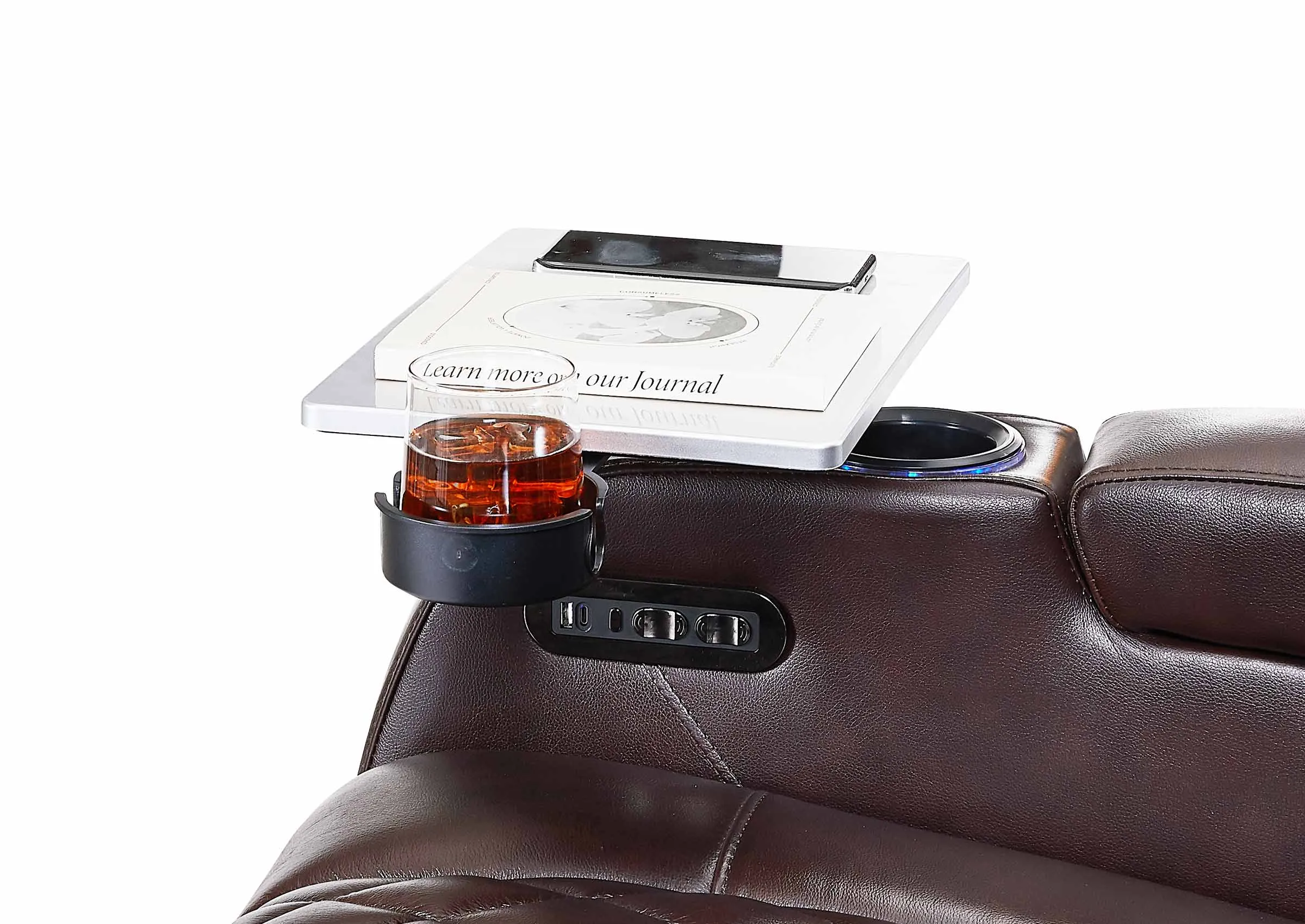Weilianda Luxury Series Home Theater Seating Brown