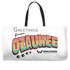 WHS "Greetings from Ozaukee" Weekender Totes