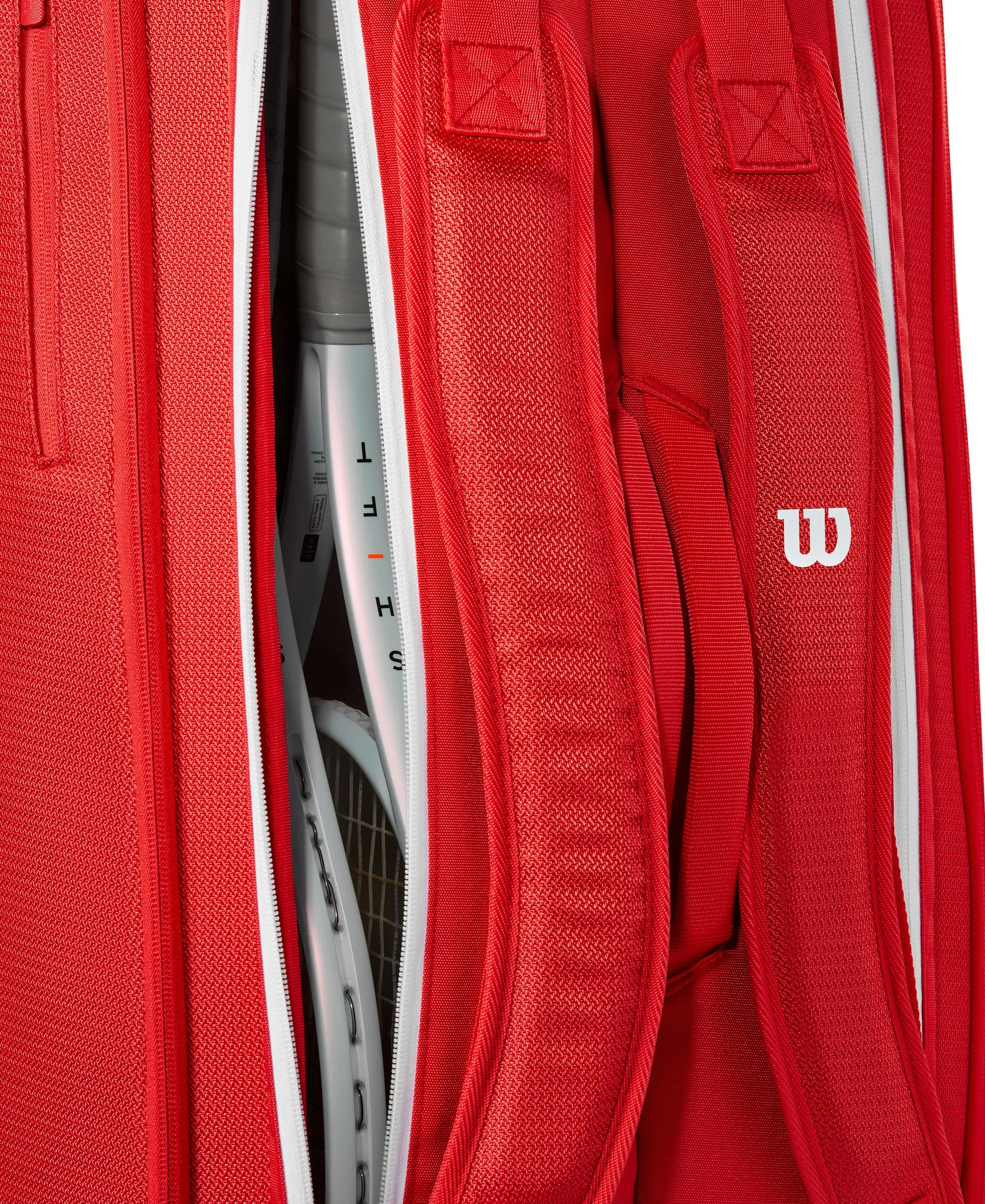 Wilson Super Tour 9 Pack Racket Bag 2025 - Red