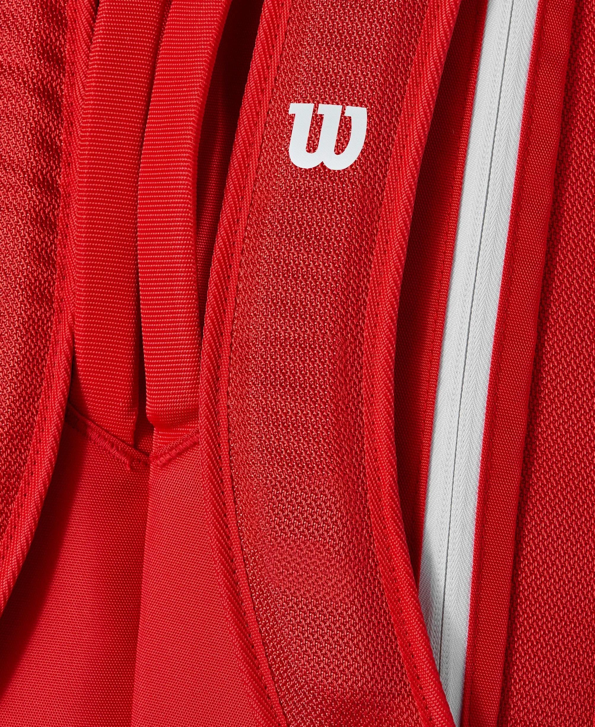 Wilson Super Tour 9 Pack Racket Bag 2025 - Red