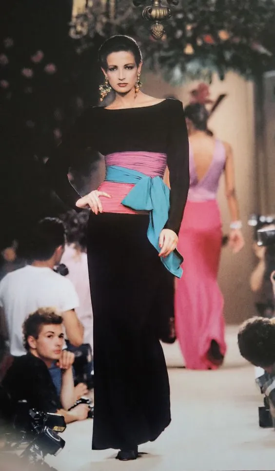 Yves Saint Laurent Fall 1984 Couture Dress